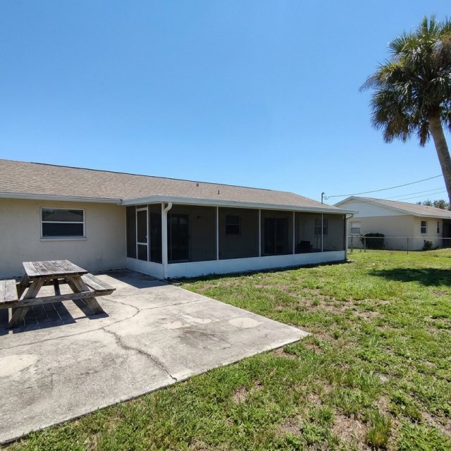 Sample photo: Backyard patio